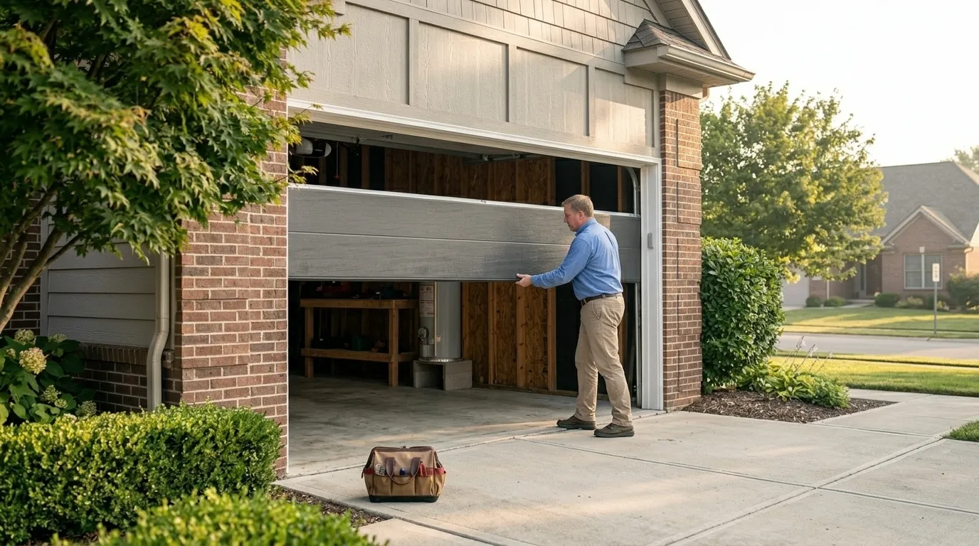 Garage door work by Saint Paul Garage Door Pros in Saint Paul, MN