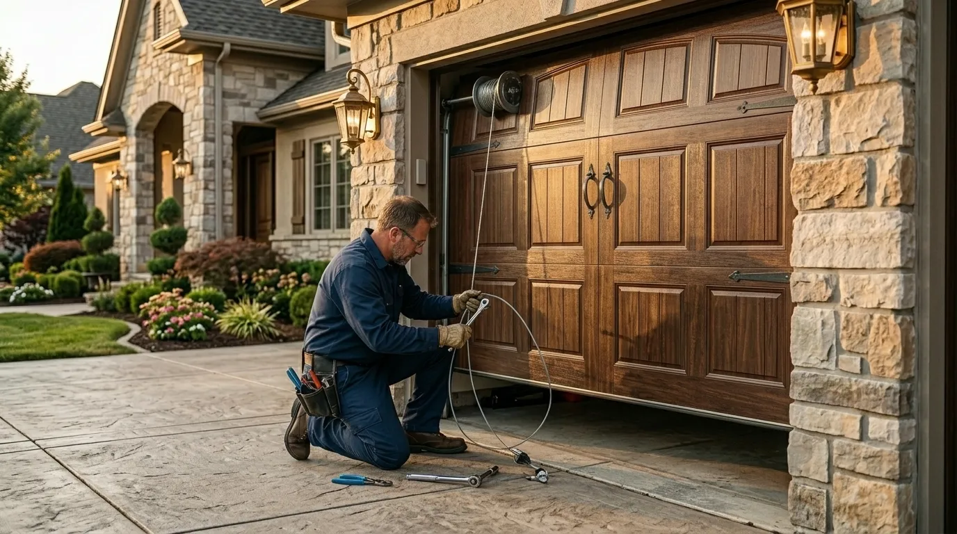 Garage door work by Saint Paul Garage Door Pros in Saint Paul, MN