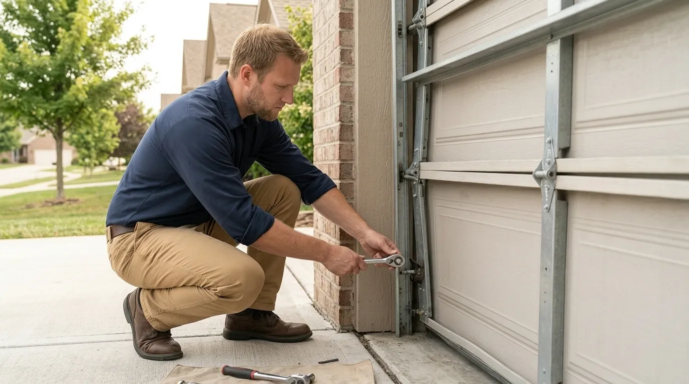 What's Worth Fixing on an Older Saint Paul Garage Door