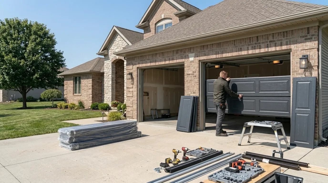 Garage door service in Saint Paul, MN
