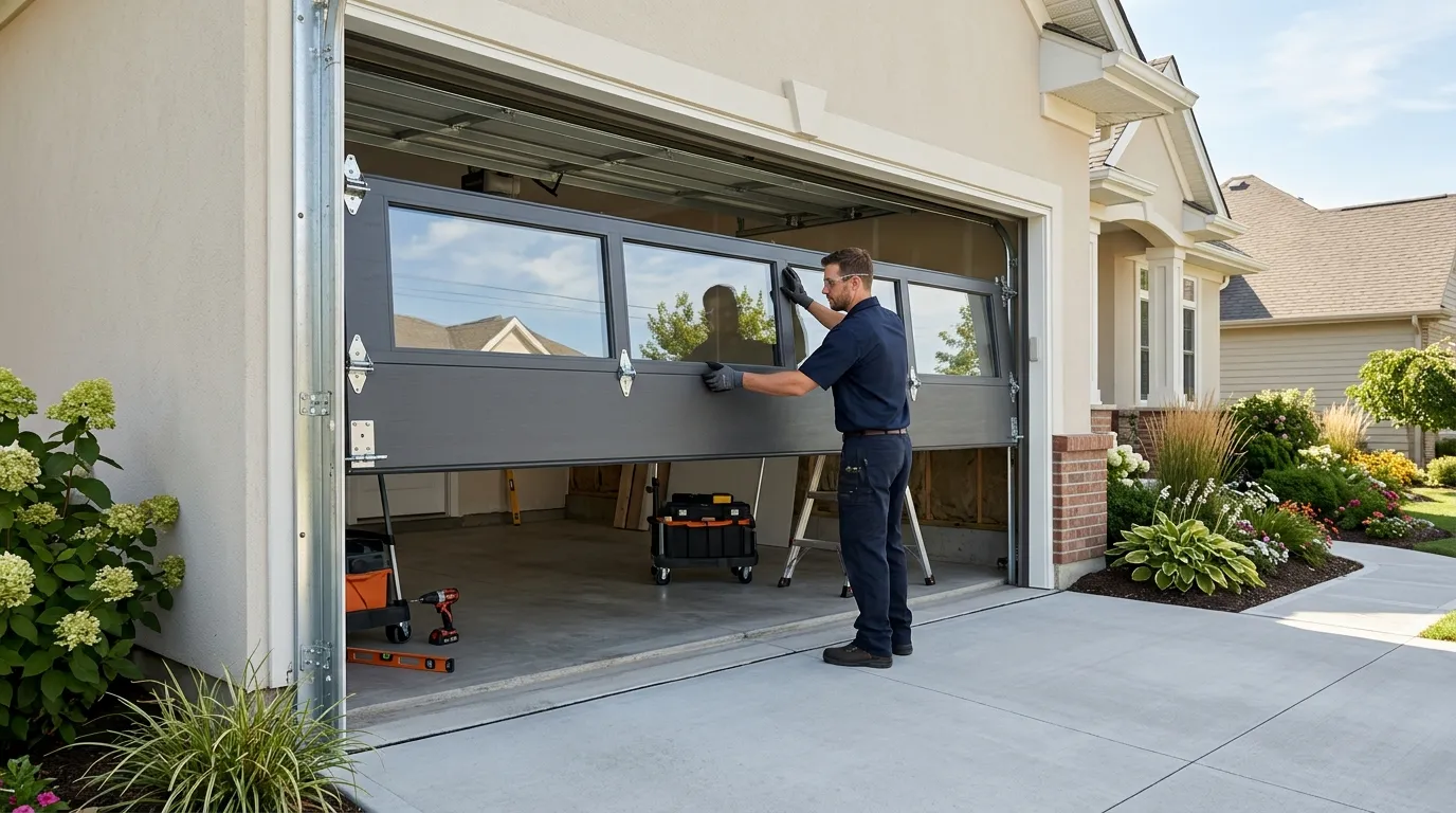 Garage door service in Saint Paul, MN