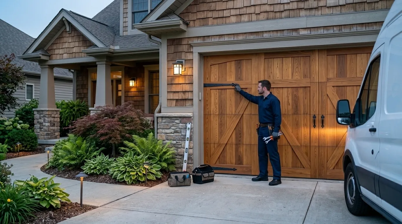 Garage door service in Saint Paul, MN