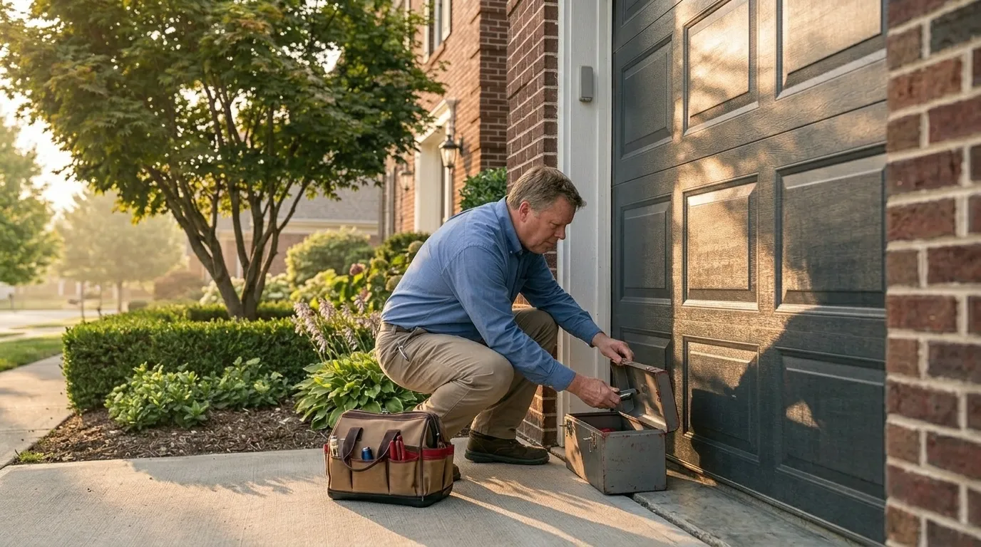 Garage door service in Saint Paul, MN