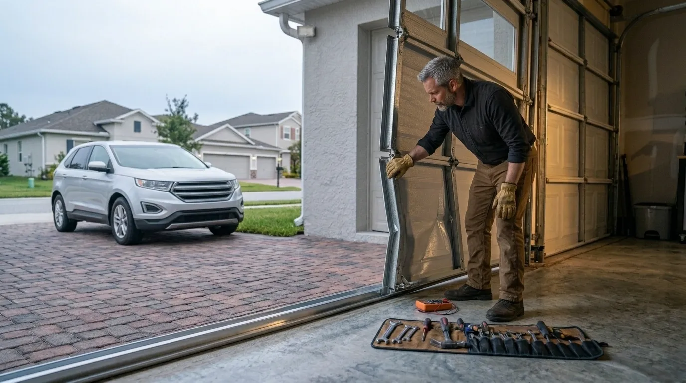Garage door service in Saint Paul, MN