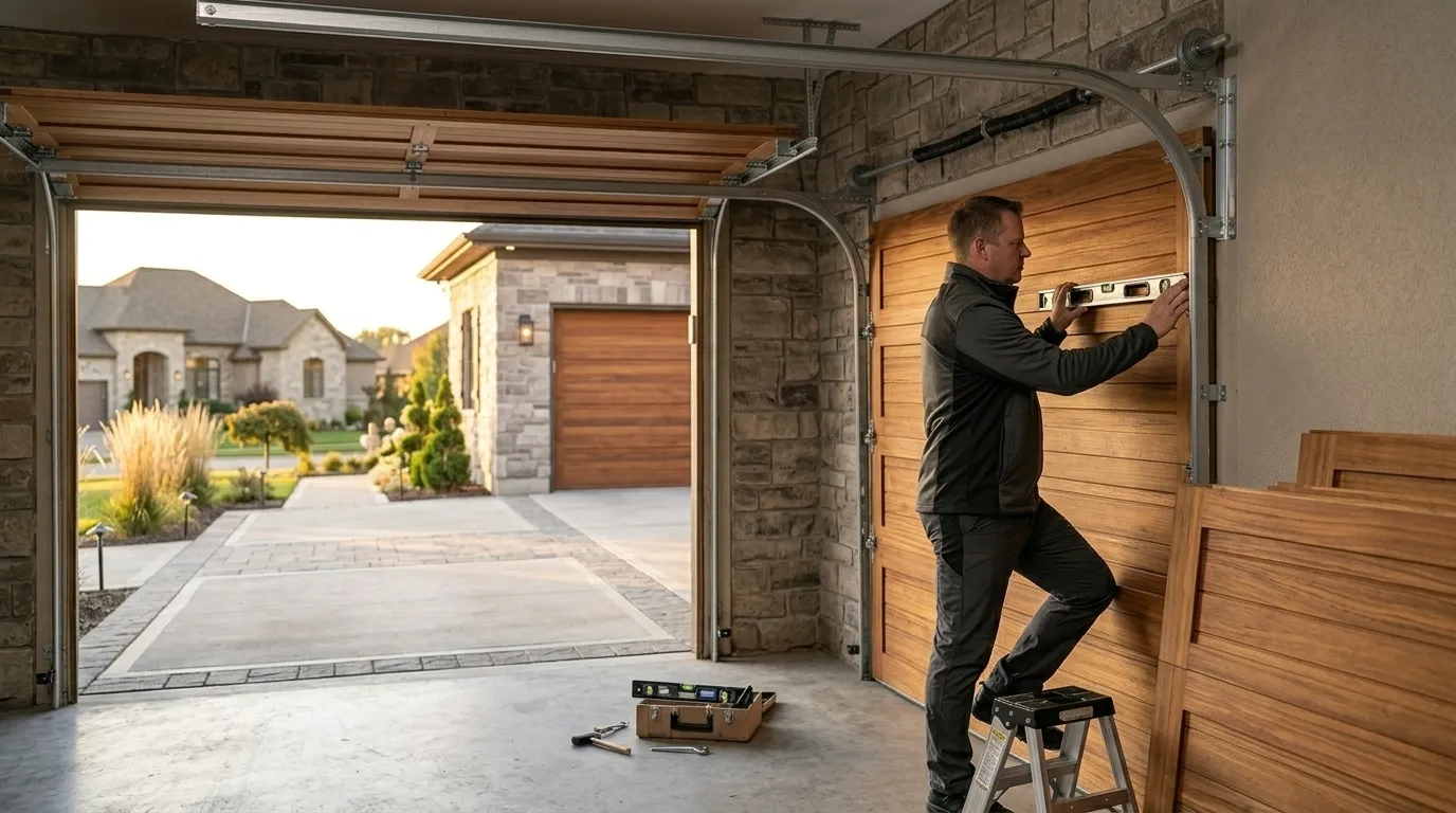 Garage door service in Saint Paul, MN