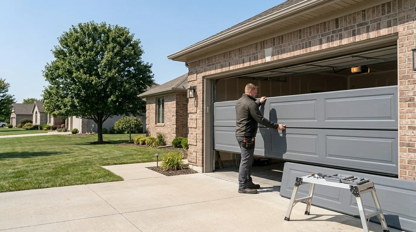 Garage door service in Saint Paul, MN